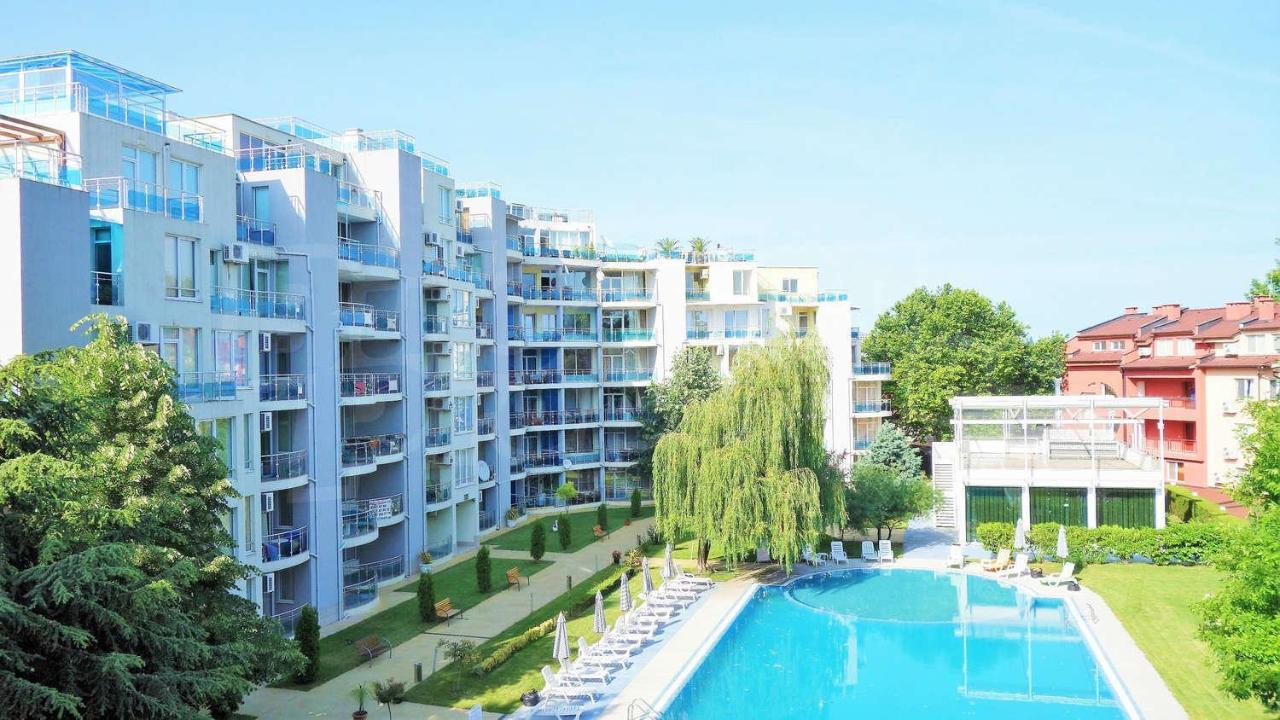 Oazis Cozy Beach Apartment Ravda Bagian luar foto