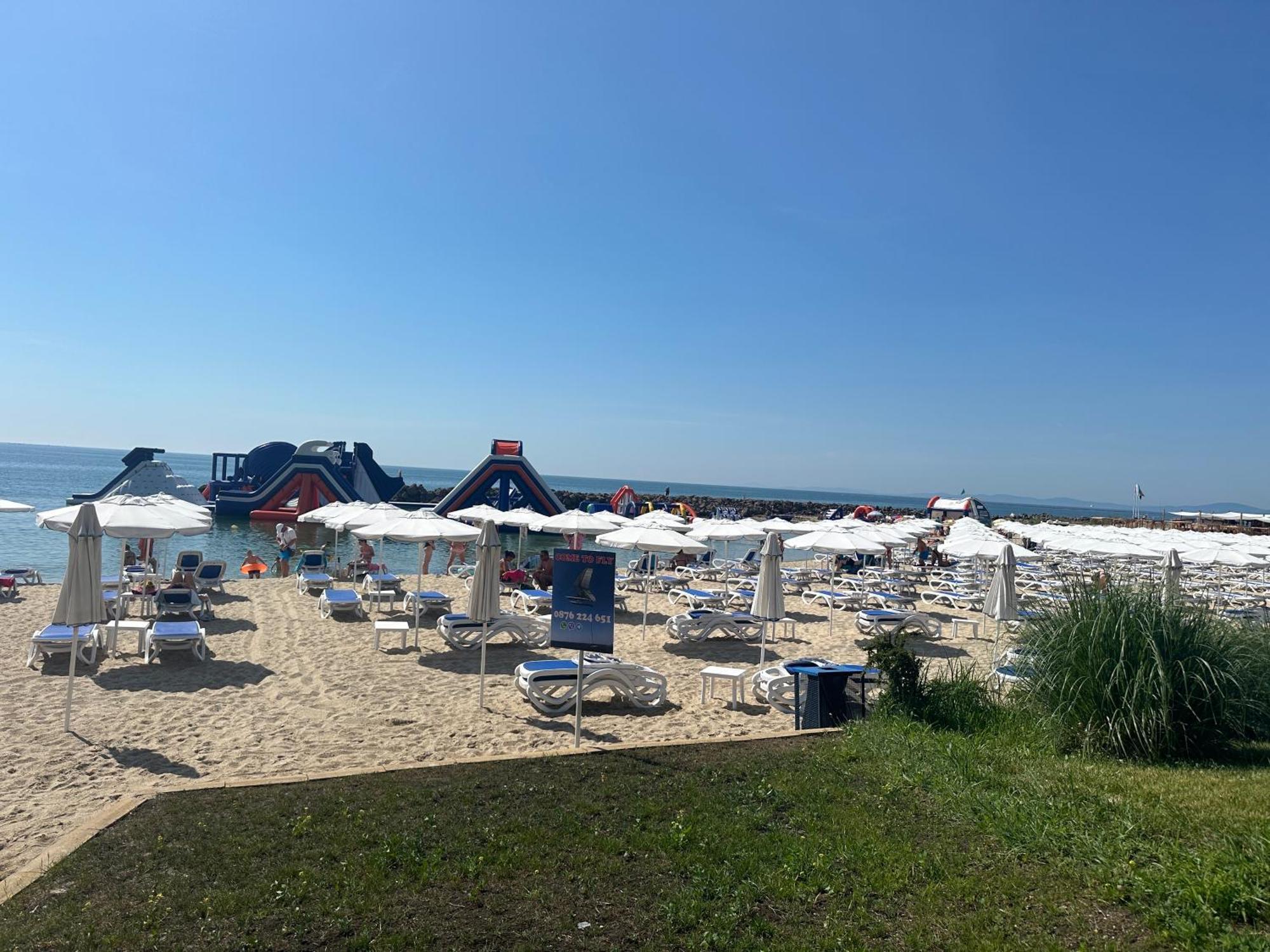 Oazis Cozy Beach Apartment Ravda Bagian luar foto