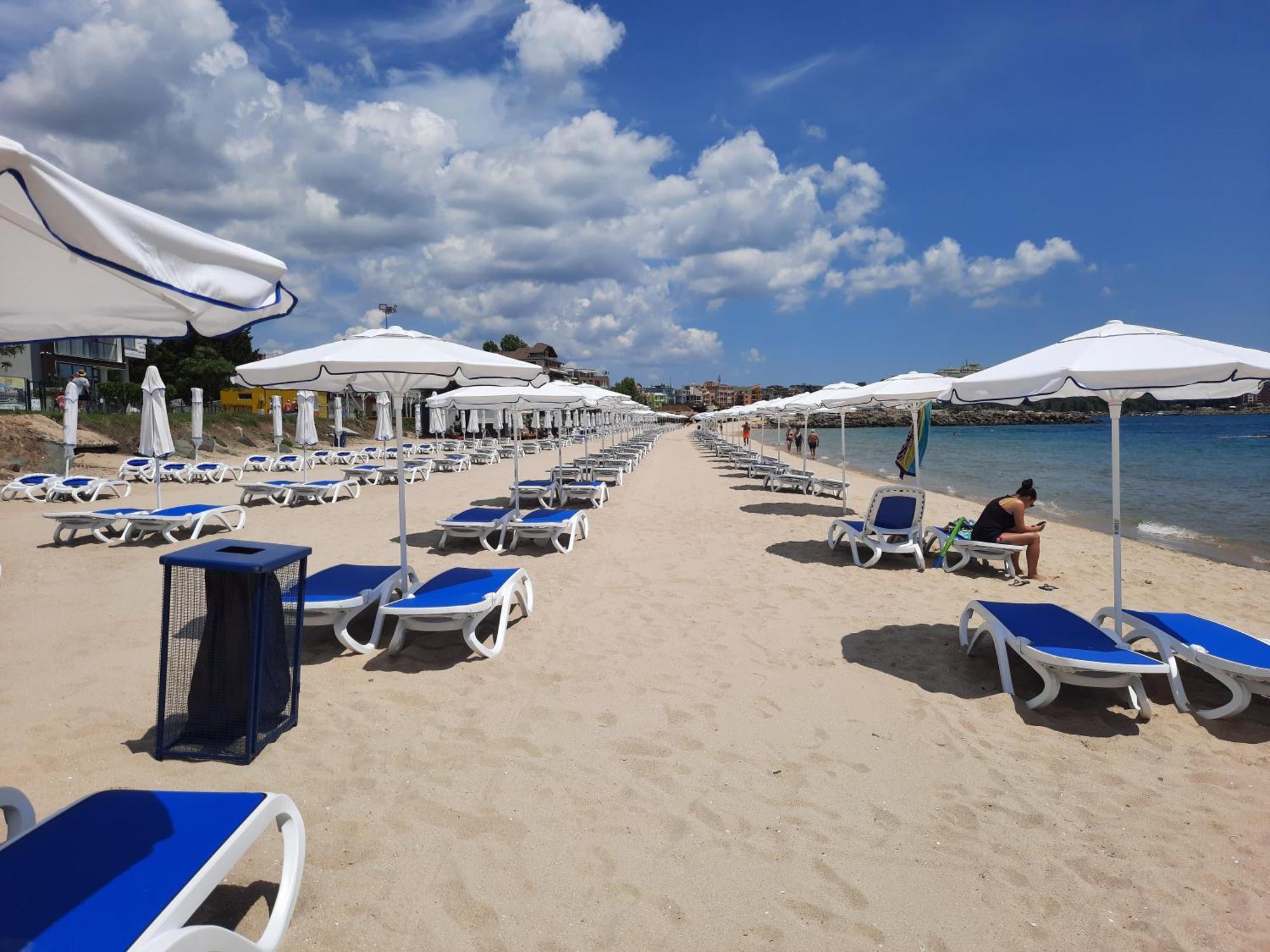 Oazis Cozy Beach Apartment Ravda Bagian luar foto