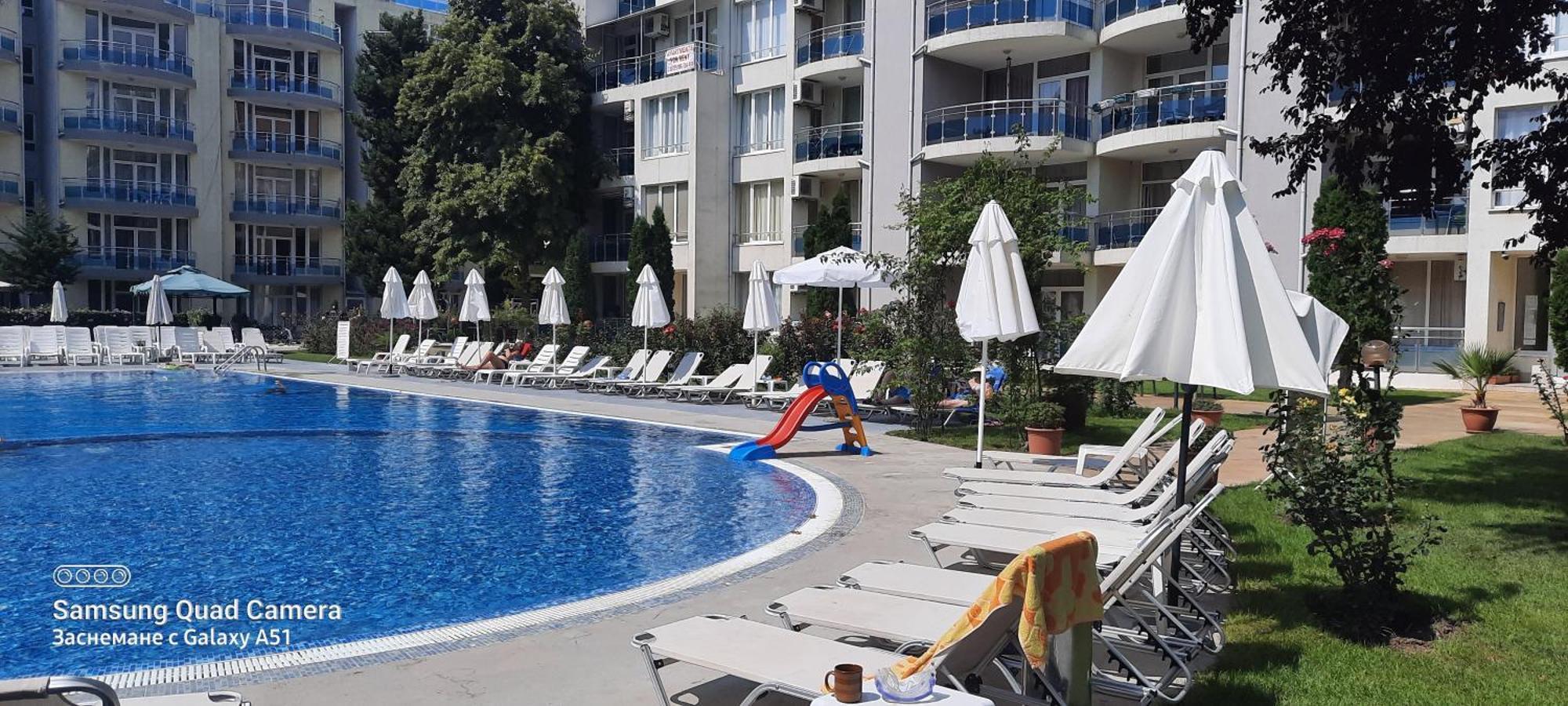 Oazis Cozy Beach Apartment Ravda Bagian luar foto