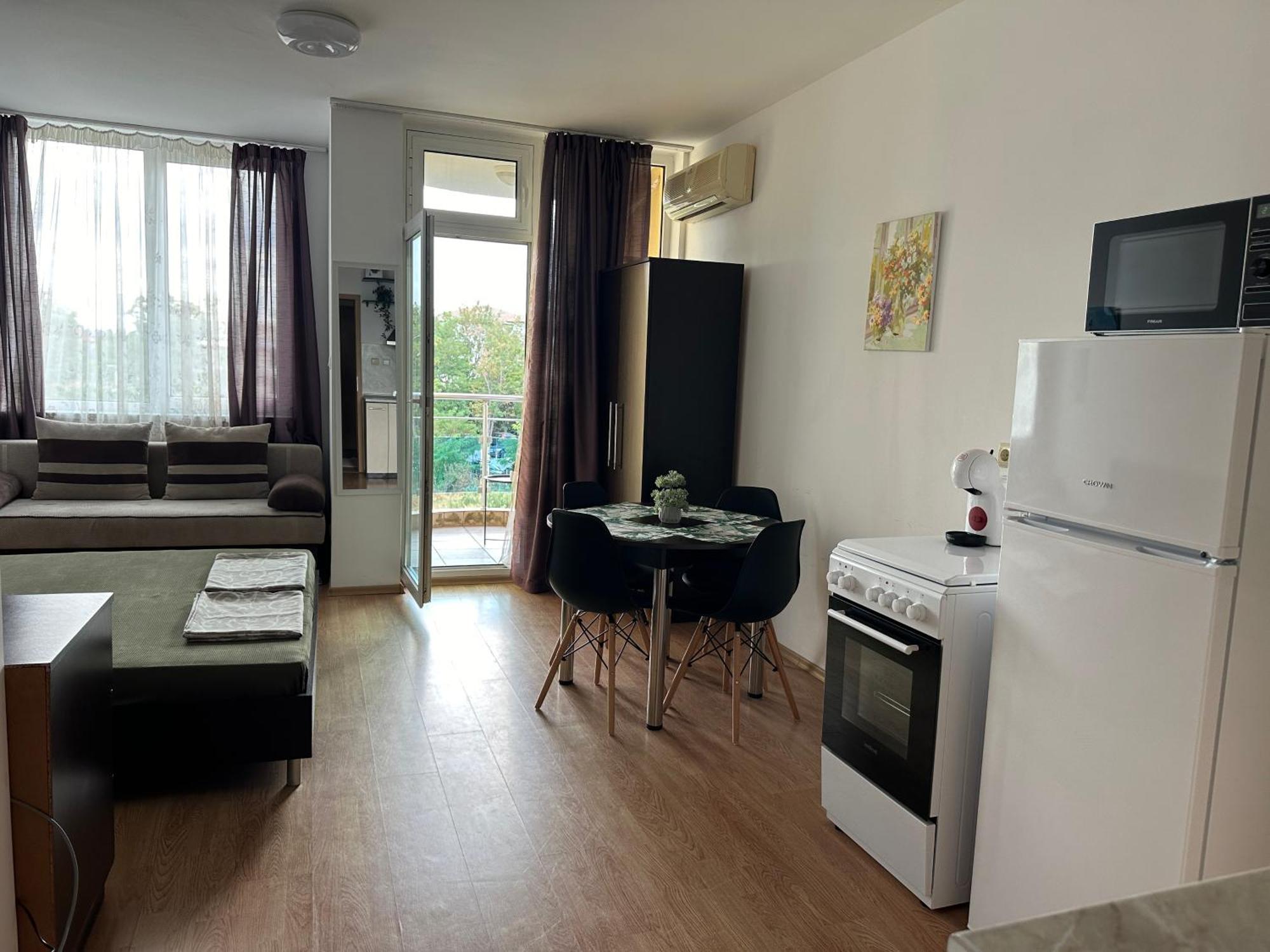 Oazis Cozy Beach Apartment Ravda Bagian luar foto