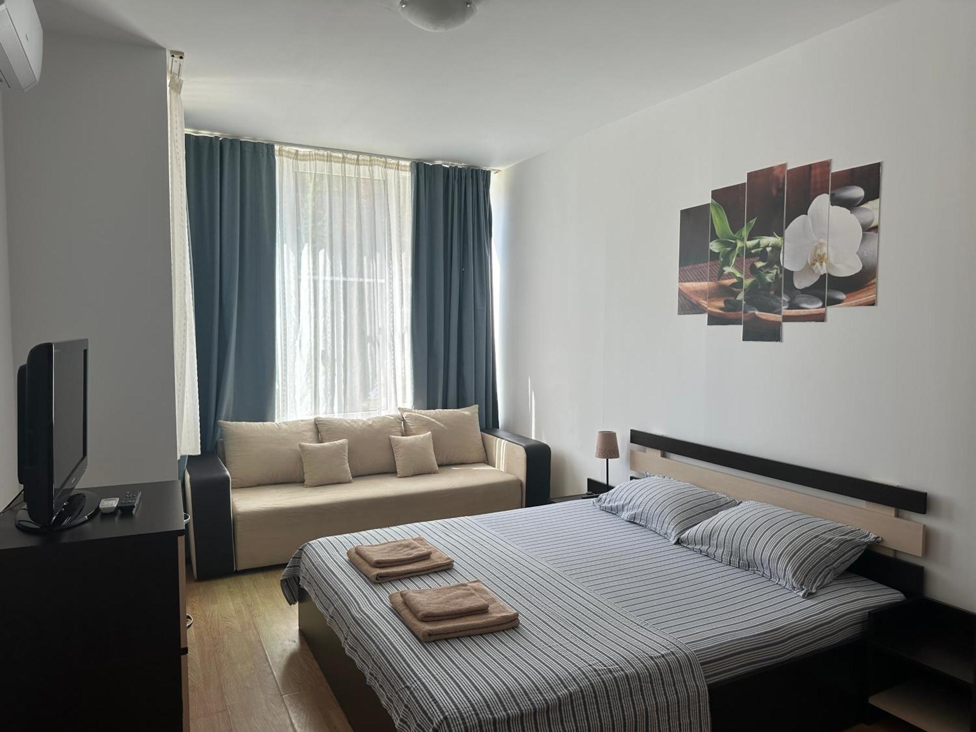 Oazis Cozy Beach Apartment Ravda Bagian luar foto
