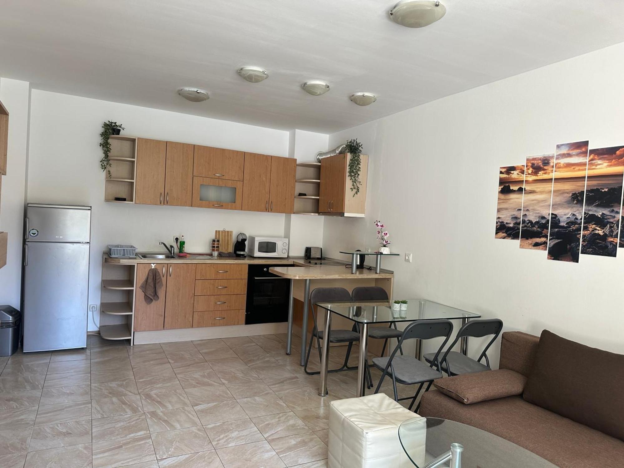 Oazis Cozy Beach Apartment Ravda Bagian luar foto